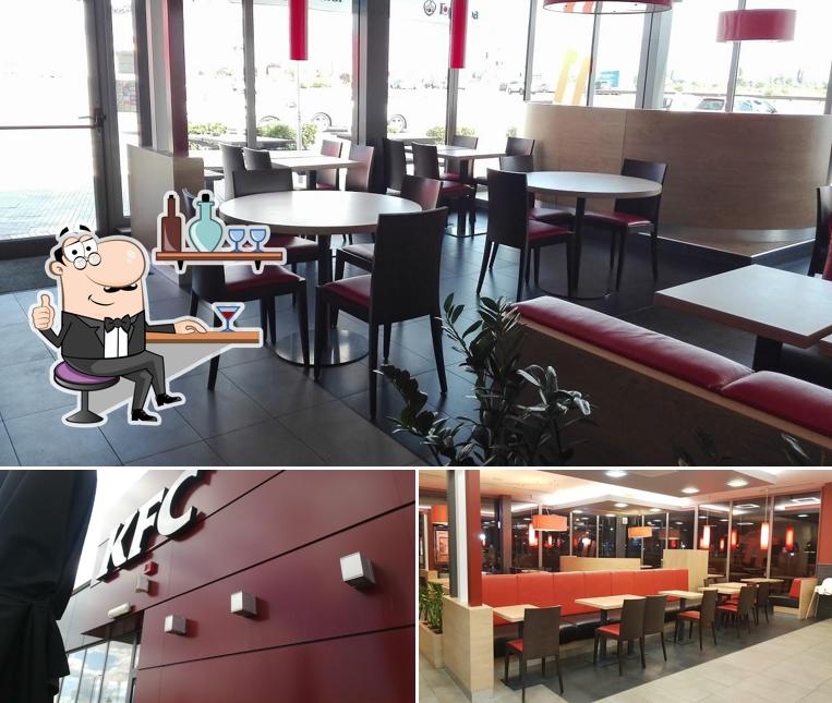 L'intérieur de KFC