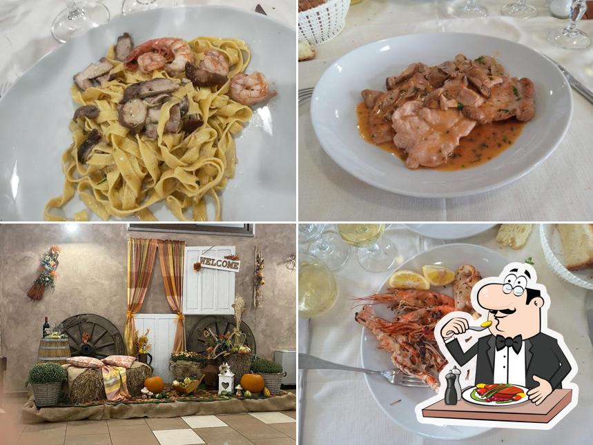 Platti al La Taverna Romana