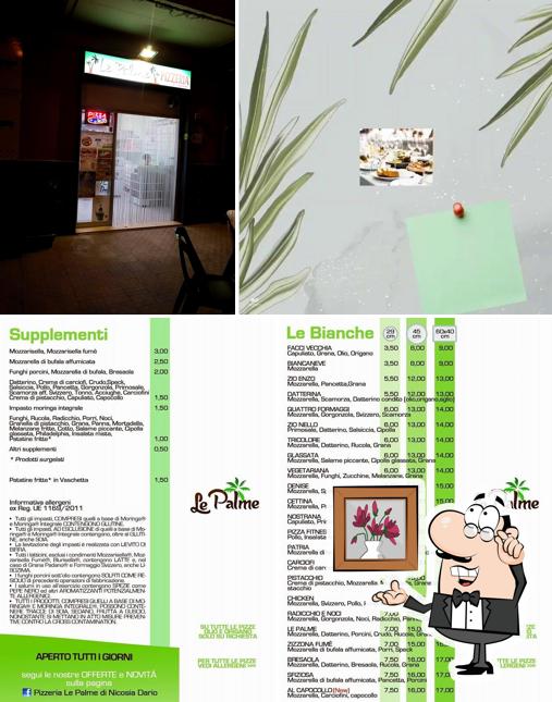 L'intérieur de Pizzeria Le Palme