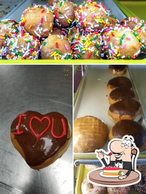 "Dough Boy's Donuts & Bakery" представляет гостям разнообразный выбор сладких блюд