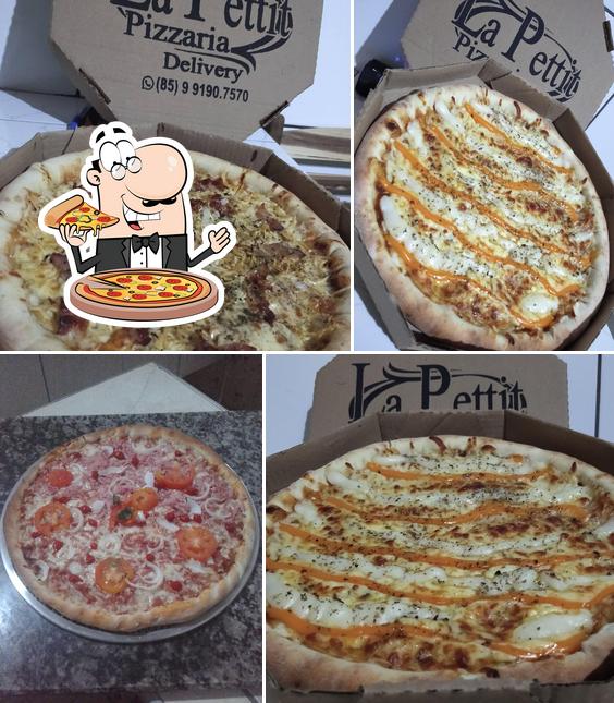 No La Pettit Pizzaria Delivery, você pode conseguir pizza