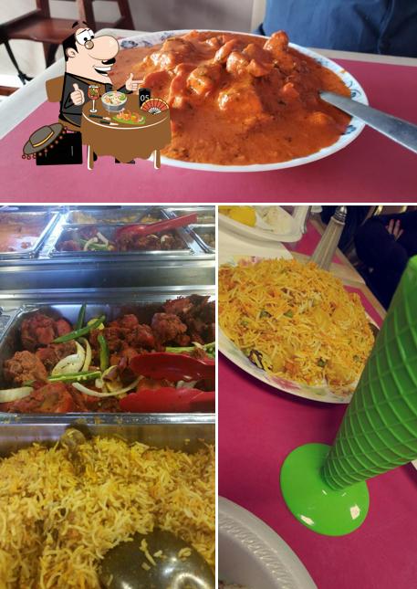 Food at Mehfil Indian Restaurant