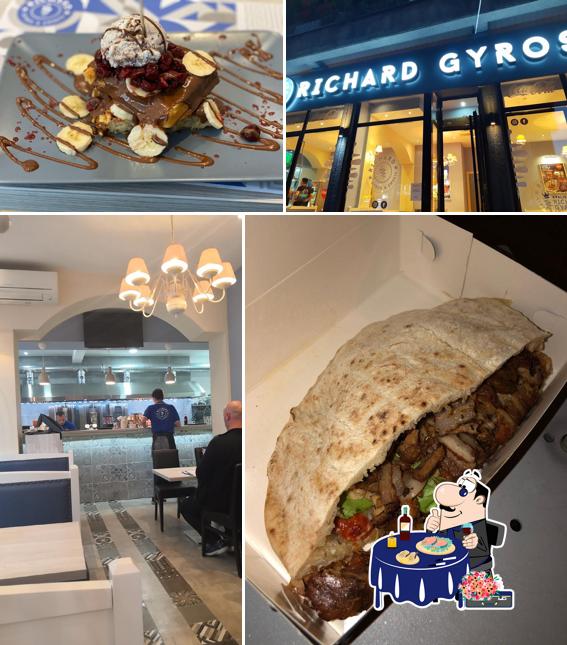 Kostet Meeresfrüchte bei Richard Gyros and Sweets Kraljice Marije