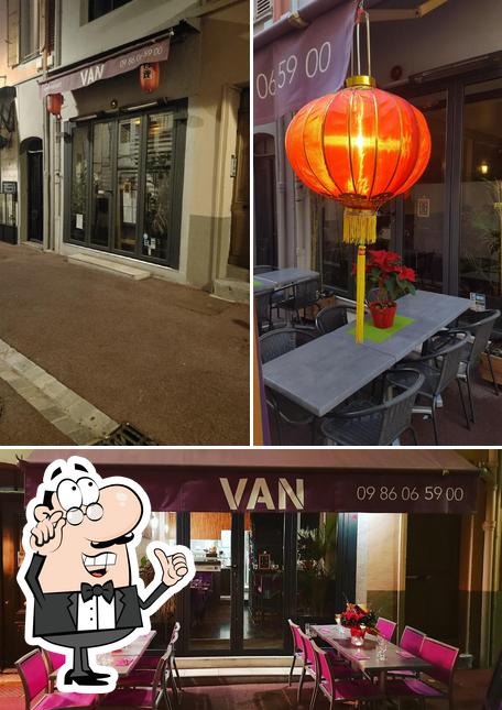 L'intérieur de Restaurant asiatique Van