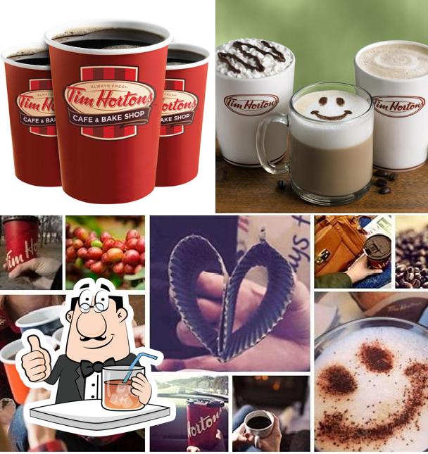 Café à Tim Hortons