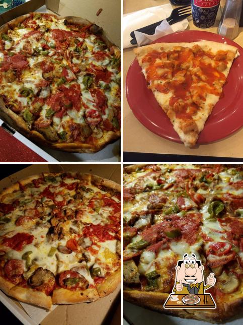 Pick pizza at Marios Pizza