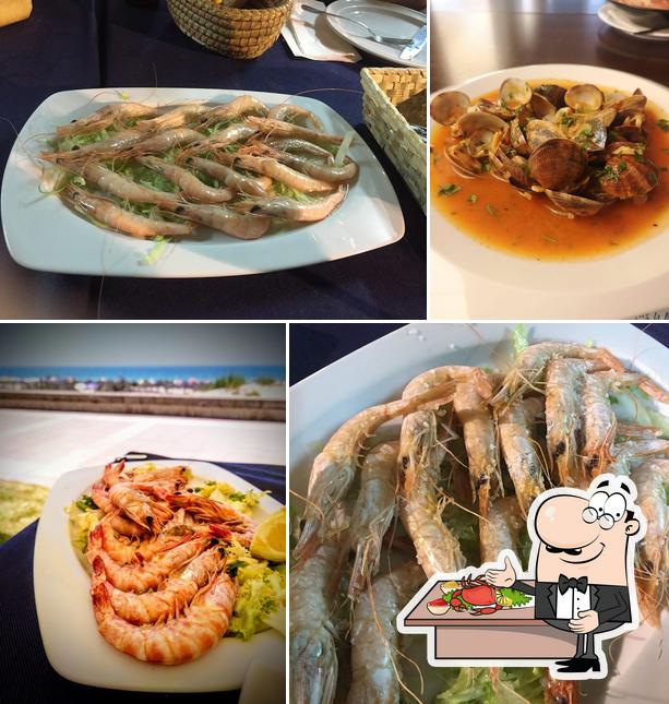 Get seafood at Restaurante El Campanario