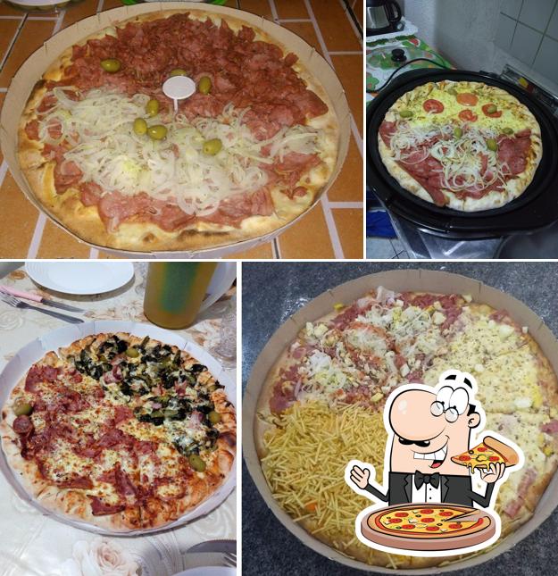 Experimente diferentes variedades de pizza