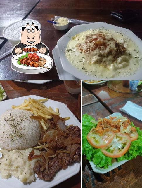 Platos en Lanchonete e restaurante Única
