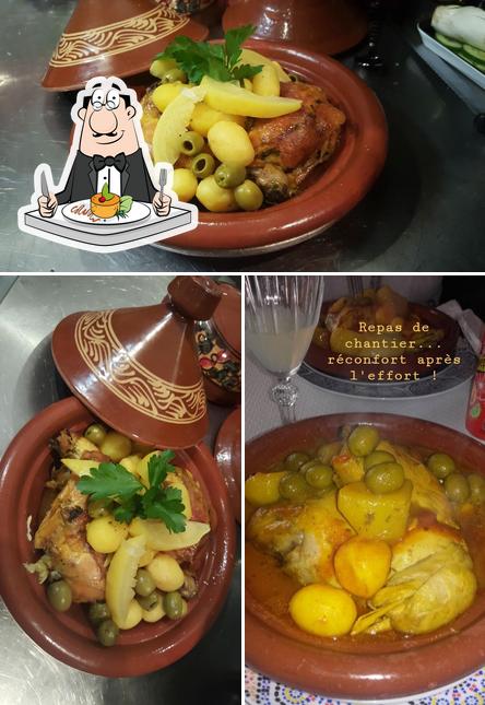 Nourriture à Le Petit Marocain - Café Restaurant Traiteur