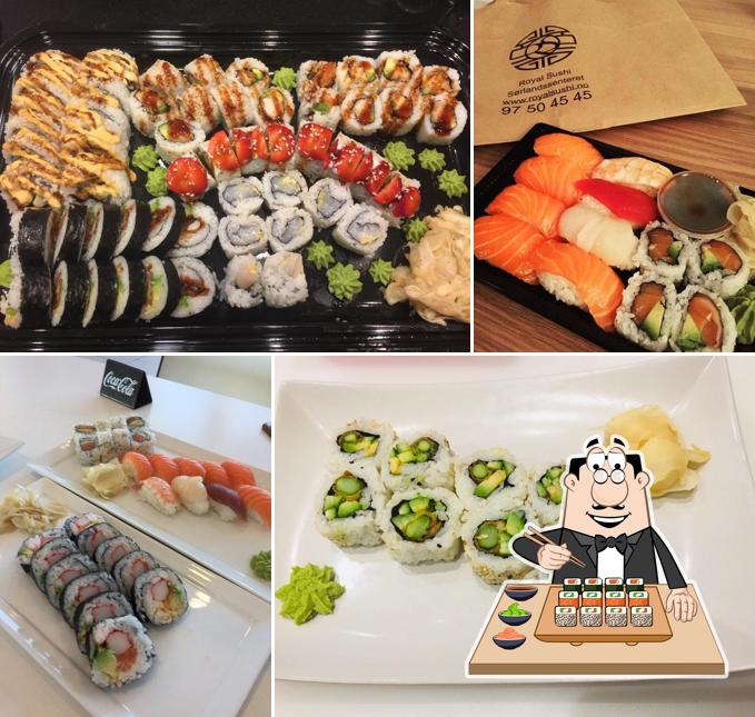 В "Royal sushi" предлагают суши и роллы