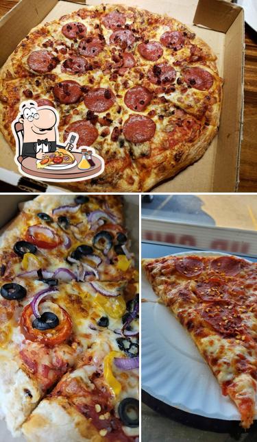 Choisissez différents genres de pizzas