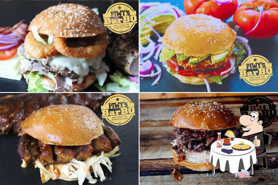 Les hamburgers de PIWY´S BBQ Smokehouse will satisferont une grande variété de goûts