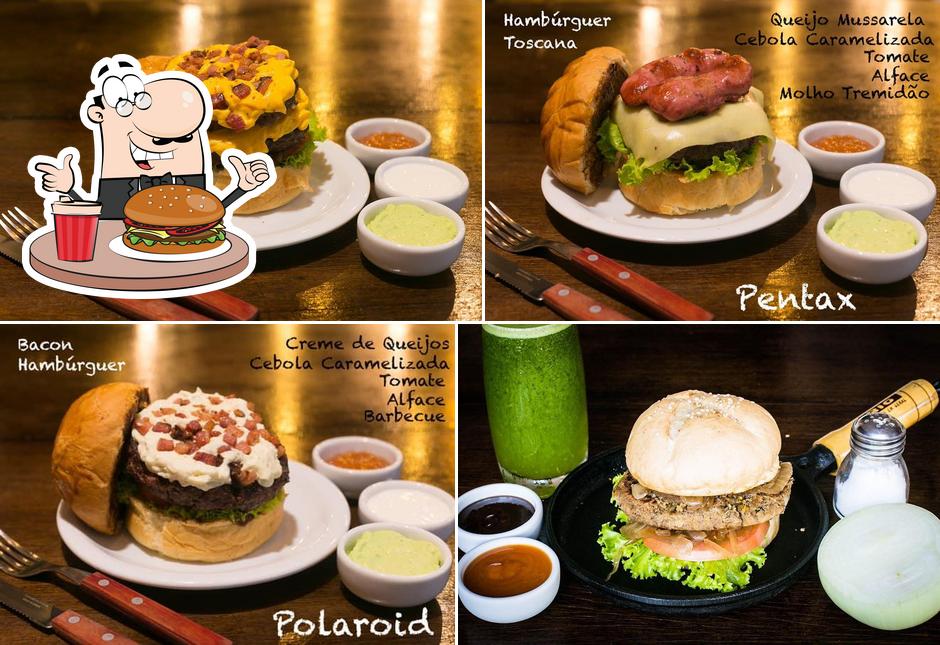 Os hambúrgueres do Pixel Steak Burger irão saciar uma variedade de gostos