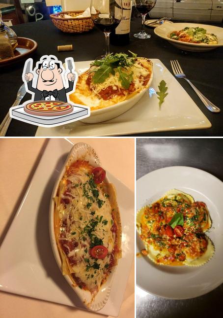 Pick pizza at Dino's Ristorante Italiano