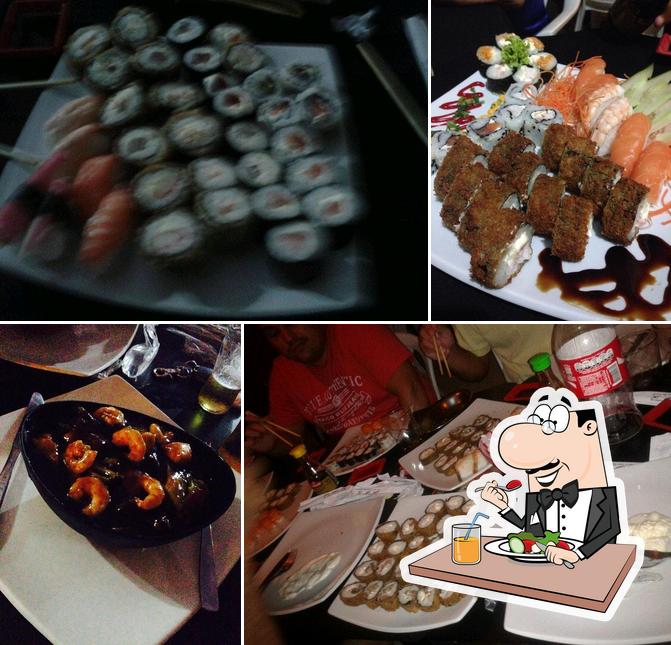 Comida em Sushi Bar Kazuco