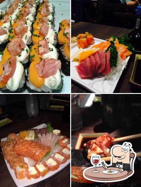 Comida em Takeo Sushi