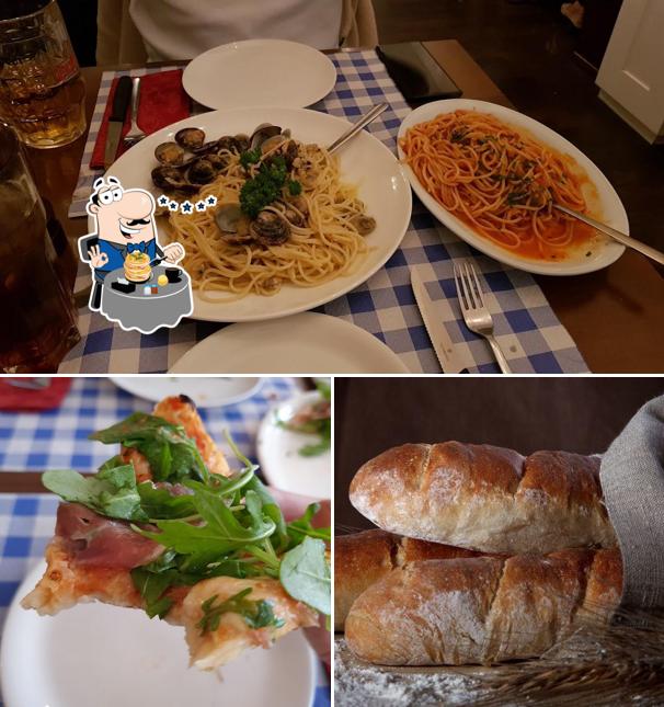 Cibo al Ristorante Pizzeria Weisses Kreuz