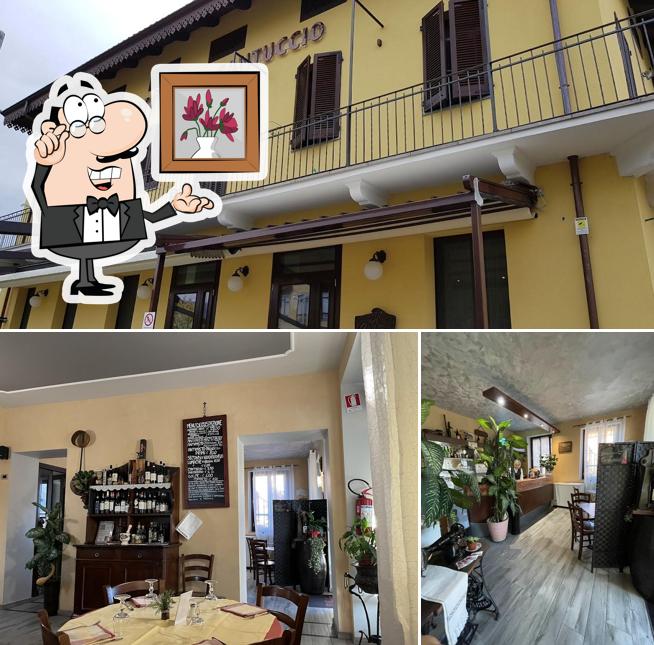 Gli interni di Trattoria Il Cantuccio