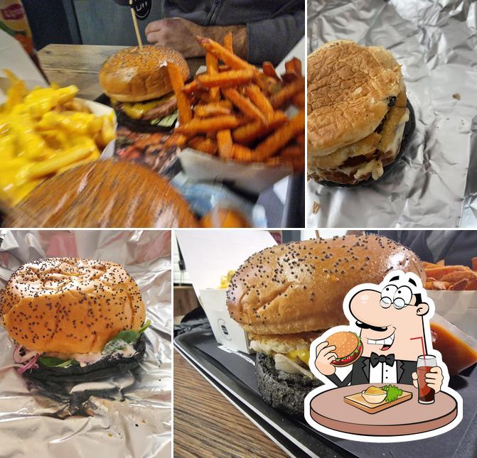 Faites-vous plaisir avec un hamburger à Black & White Burger Docks Bruxsel