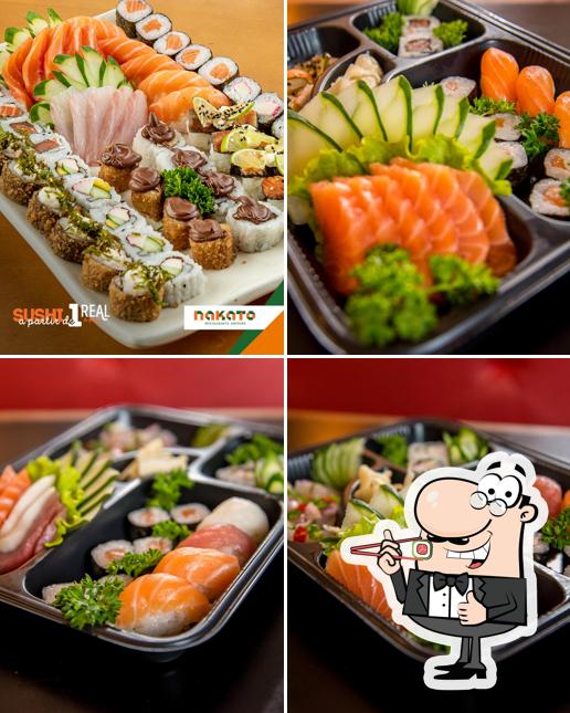 No Nakato Sushi Londrina - Delivery, você pode tentar sushi