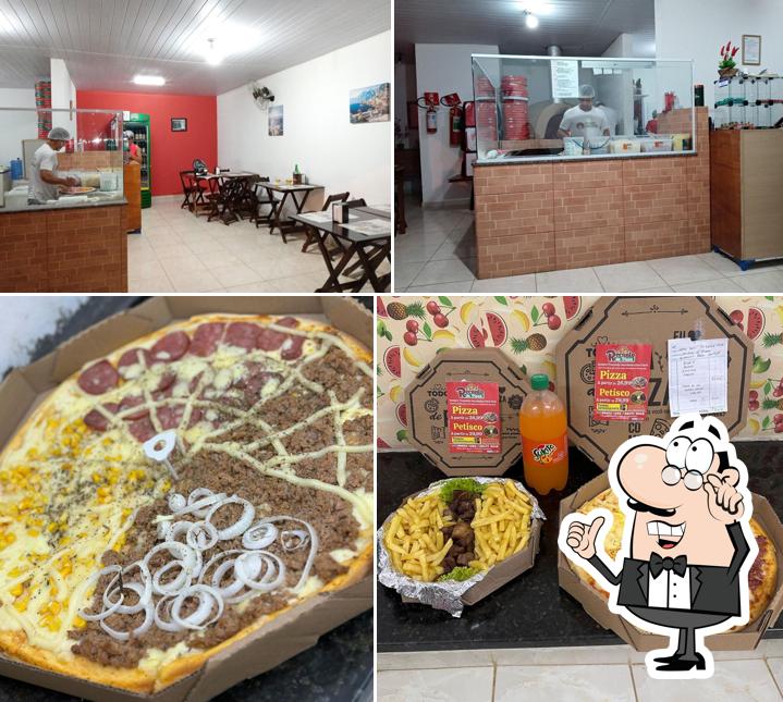 O Recanto da pizzas se destaca pelo interior e comida