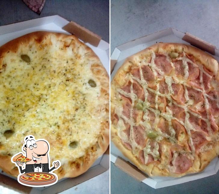 Peça diferentes estilos de pizza