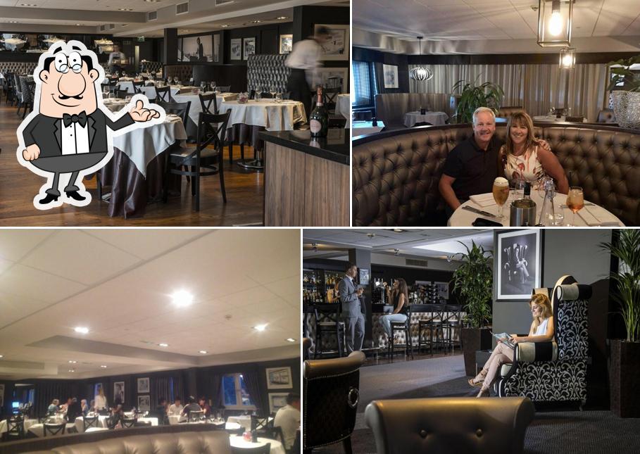 Take a seat at one of the tables at Marco Pierre White Steakhouse Bar & Grill Bristol