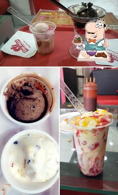Cool Uncle Ice Cream Lounge & Cafe serves a number of sweet dishes