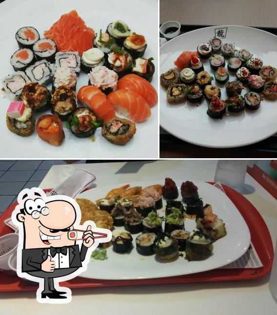 Experimente diferentes opções de sushi