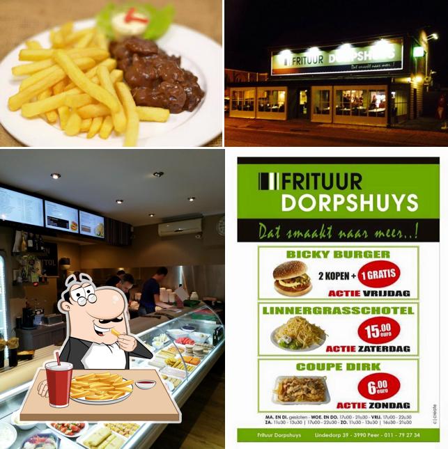 Disfruta de sus patatas fritas en Frituur dorpshuys