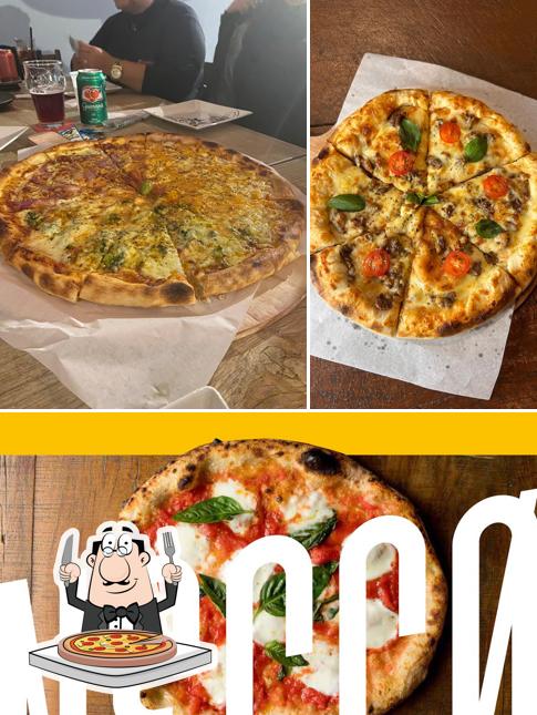 Escolha pizza no Necco Pizzaria