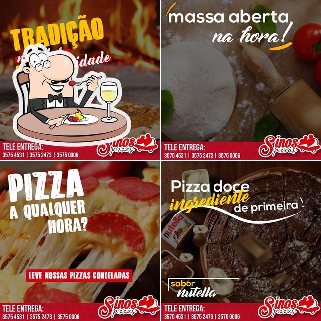 Comida em Ponto das Pizzas