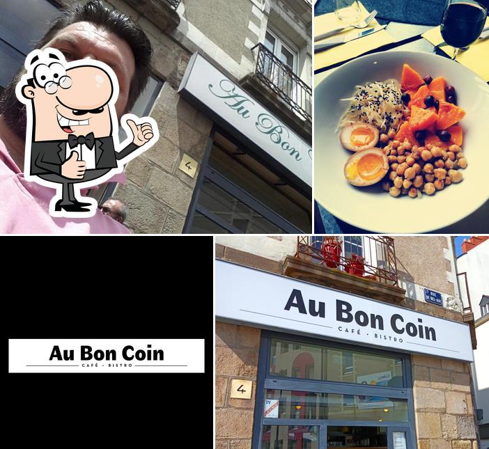 Here's a photo of Café Au Bon Coin