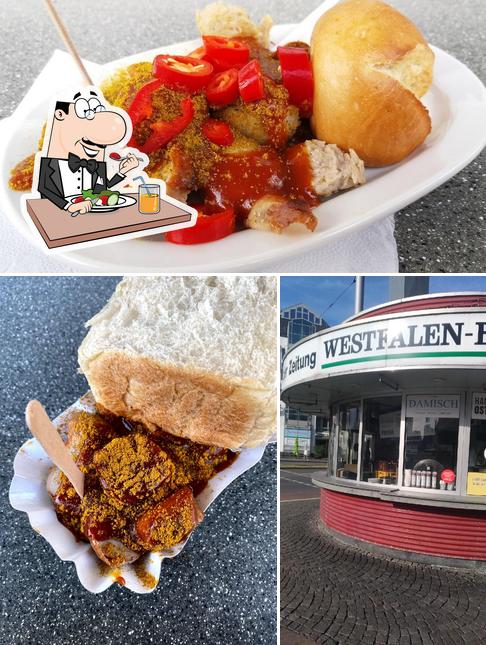 Essen im Damisch Currywurst