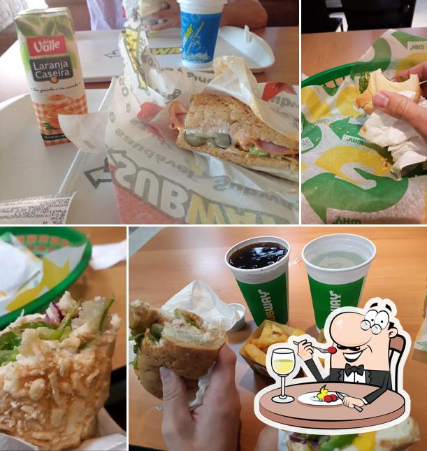 Platos en Subway