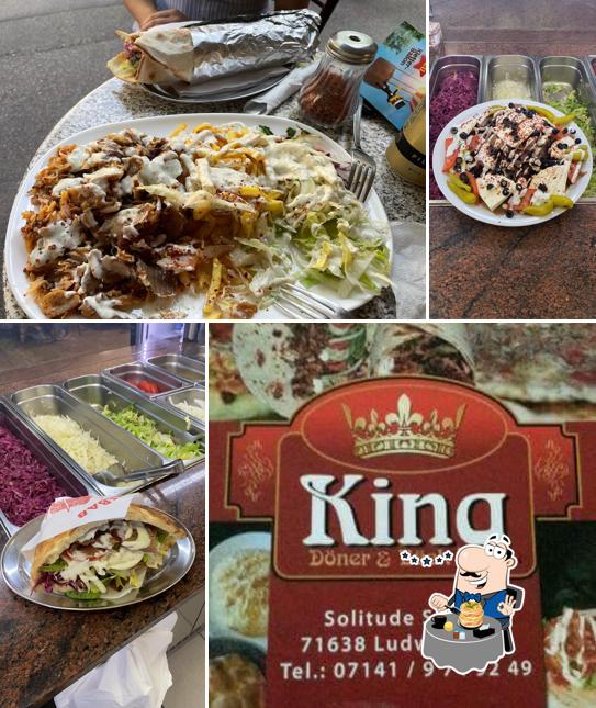 Еда в "King Kebap"