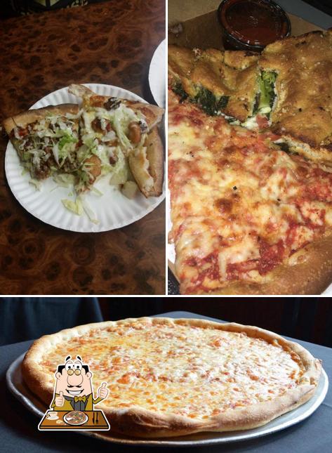 Try out pizza at Franco's Pizzeria and Deli