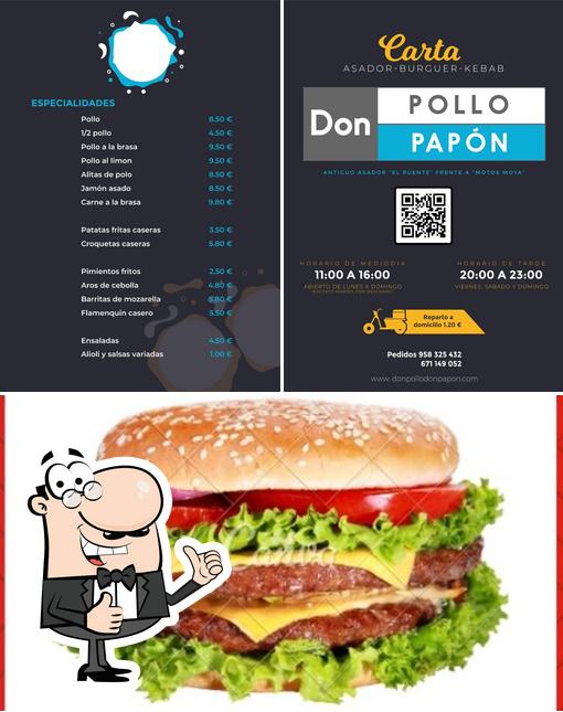 Взгляните на изображение ресторана "Asadero Don pollo Don papón Loja 958325432"