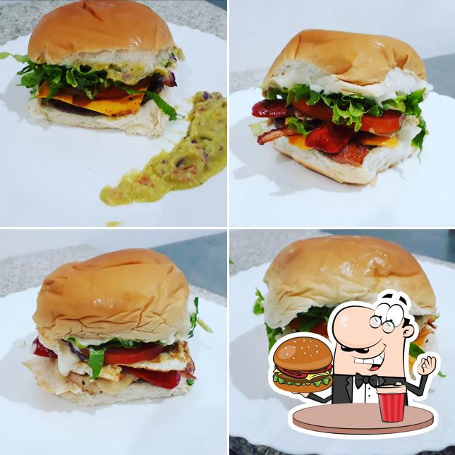 Experimente um hambúrguer no barriga cheia hamburgueria