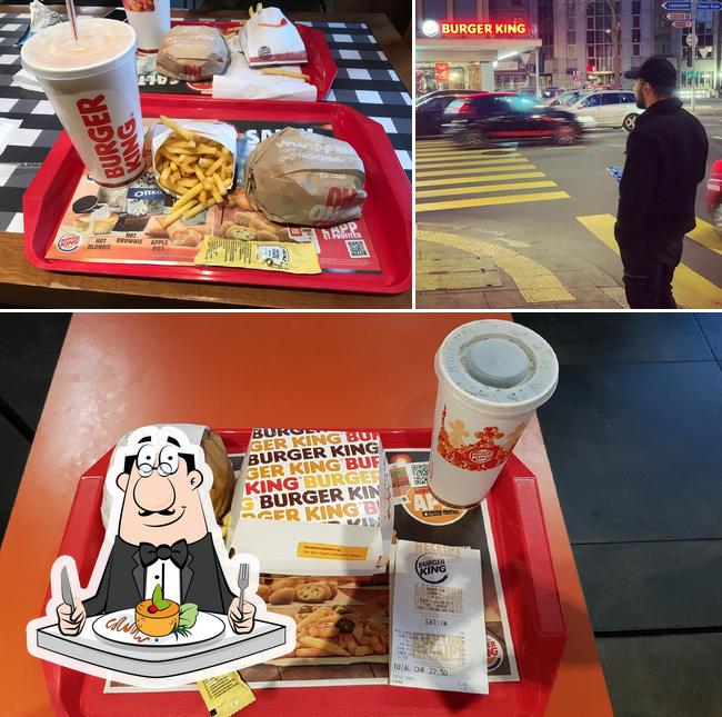 Mira las fotografías donde puedes ver comida y exterior en Burger King