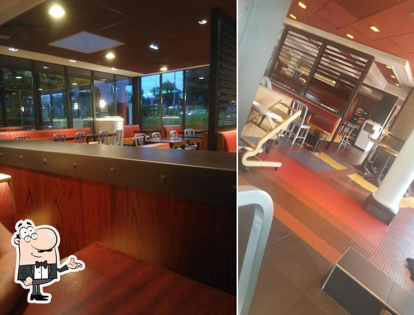 L'intérieur de McDonald's