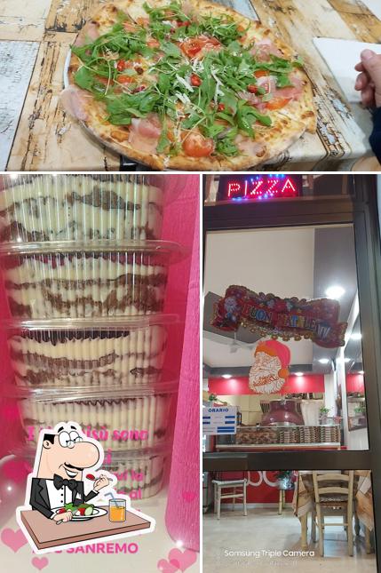 Dai un’occhiata alla immagine che mostra la cibo e interni di Pizza DOC Sanremo