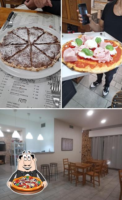 A Pizzeria Sant'Andrea, puoi provare una bella pizza