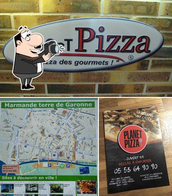 Voici une photo de Planet Pizza Marmande