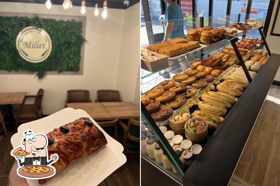 Tómate una pizza en Boulangerie Millet