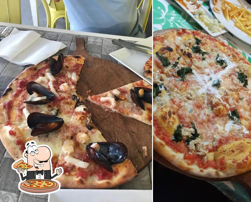 Prenez des pizzas à L'Angolo Bianco