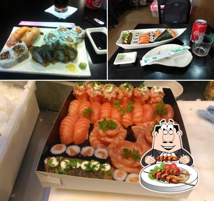 Comida em Restaurente Nishi Sushi Bar