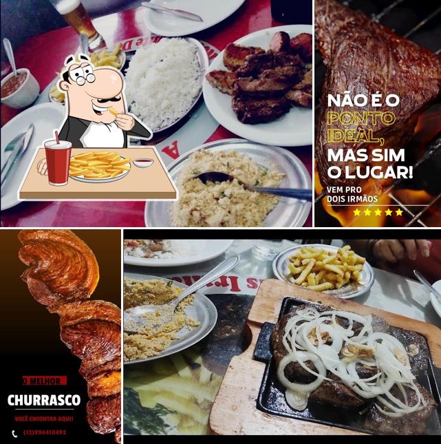 Batata frita em Restaurante e Churrascaria 2 Irmãos - Restaurante em Aparecida