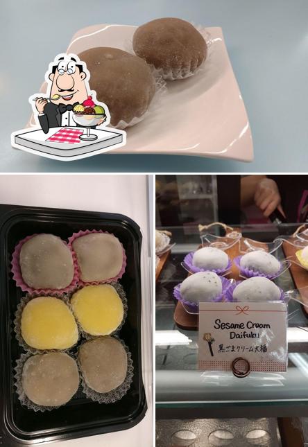 Sasaki Fine Pastry serves a variety of desserts